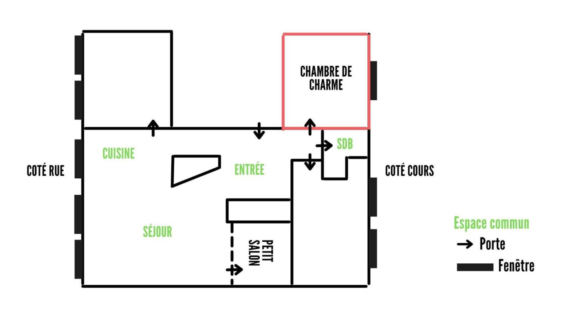 Chambre Privee Confort Charme Hypercentre Chez L'Habitant Троа Екстериор снимка